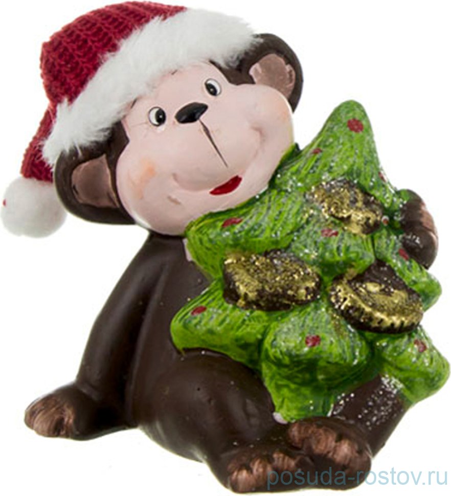 Фигурка 9 х 8 х 10 см "обезьянка" / 255641