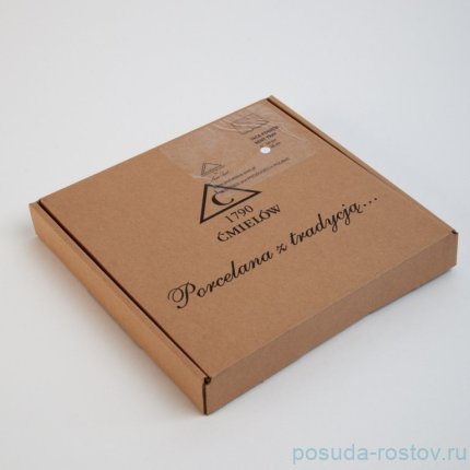 Блюдо 18 х 18 см серое &quot;BENT&quot; / 163387