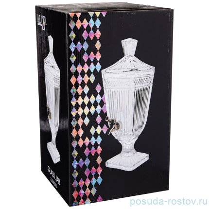 Лимонадница 13 х 13 х 41 см 2 л &quot;Muza&quot; / 256195