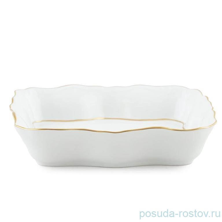 Салатник 24 см квадратный "Престиж /Marquise Gold" / 336011