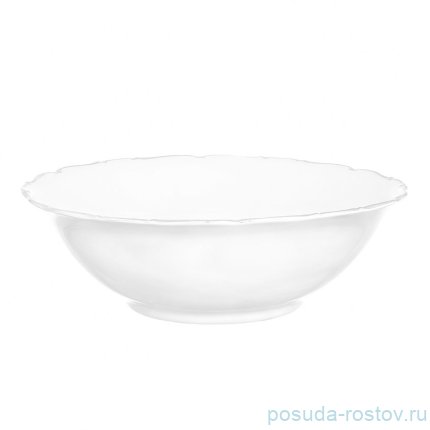 Салатник 25 см &quot;Офелия /Отводка платина 2841&quot; / 337992