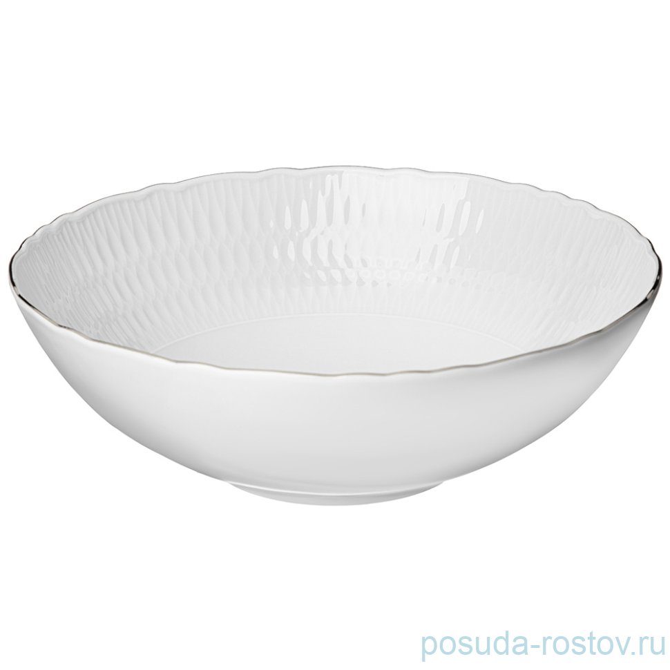 Салатник 26 х 8,5 см "Cофия /Отводка платина" (6шт.) / 289799