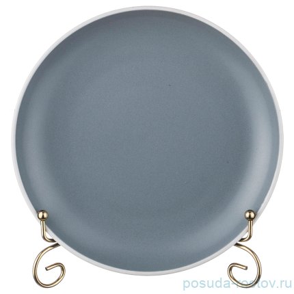 Тарелка 20 см 1 шт &quot;Pandora grey&quot; / 197574