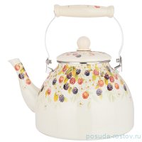 Чайник 4 л эмалированный &quot;ежевика&quot; / 270672