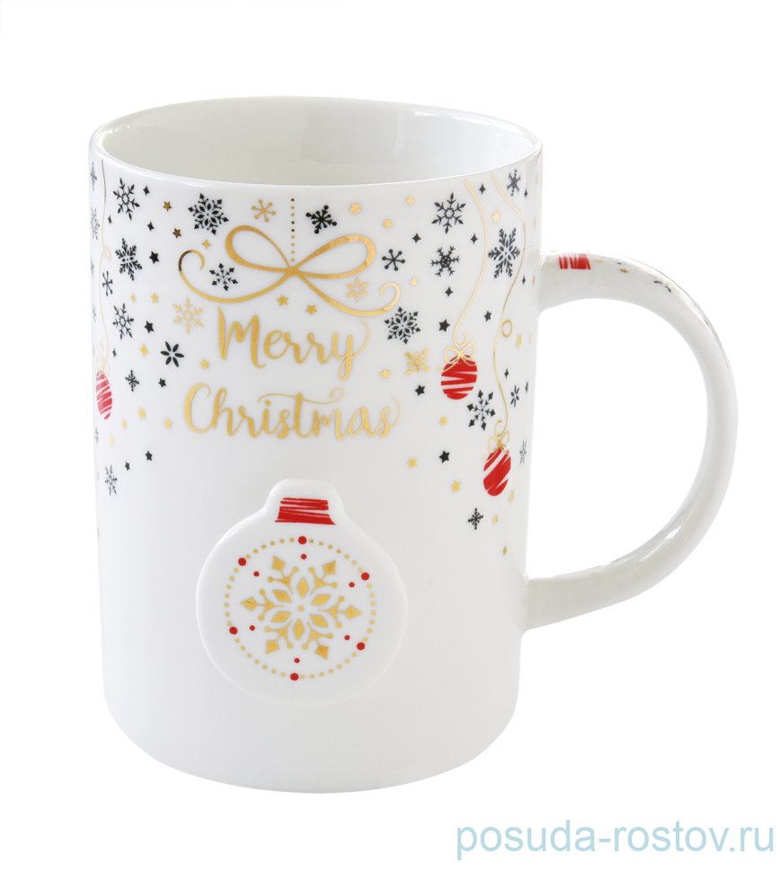 Кружка 370 мл "Новогодняя /Merry Christmas /Шар" (подарочная упаковка) / 231535 Кружка 370 мл "Новогодняя /Merry Christmas /Шар" (подарочная упаковка) / 231535