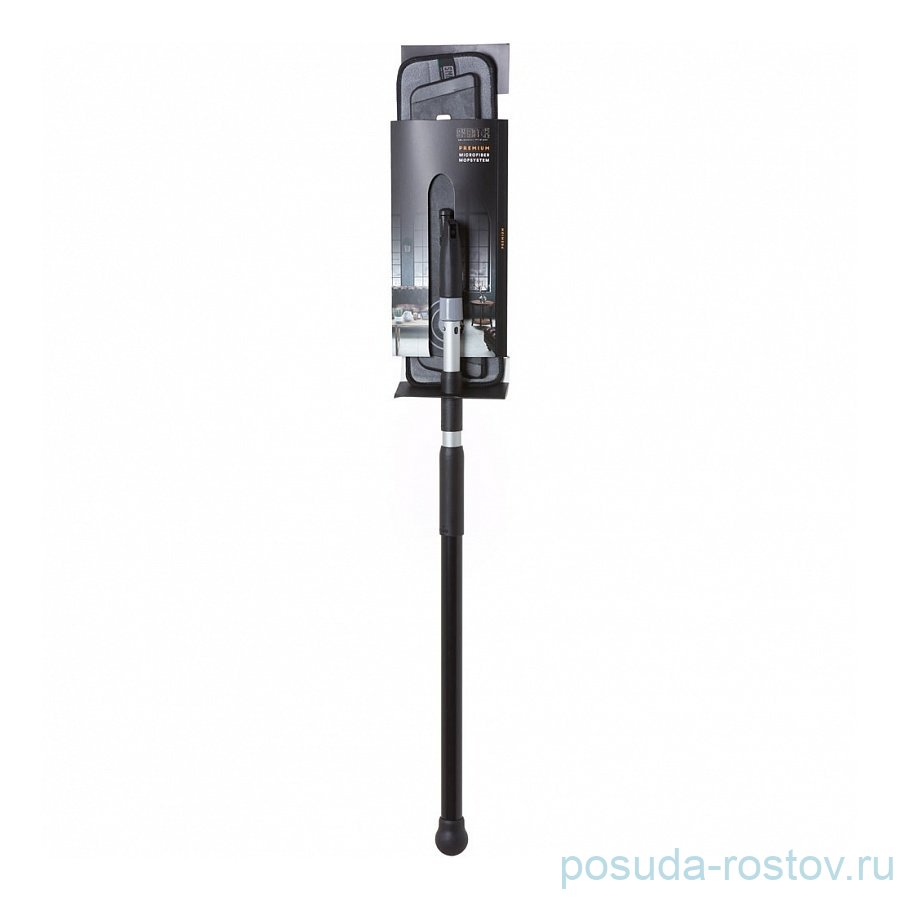 Швабра бытовая серая "Premium"  / 361481