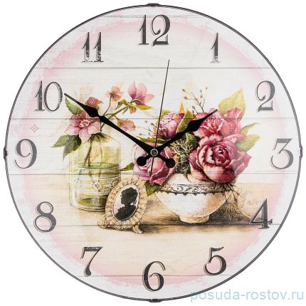 Часы настенные 35,5 см кварцевые круглые &quot;GALAXY&quot; / 234057