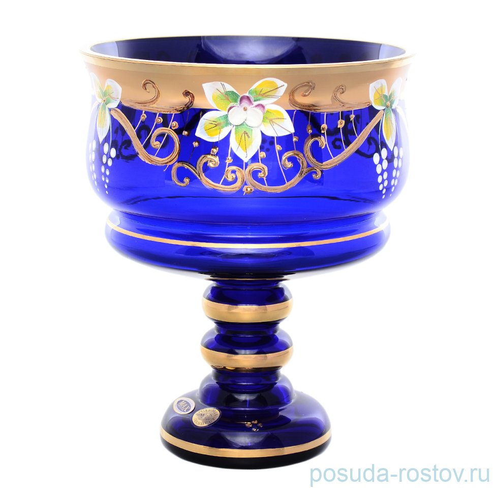 Конфетница 16 см н/н "Лепка синяя" SC / 153997