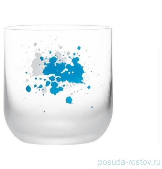 Стаканы для виски 330 мл 6 шт "Ума /Голубые брызги" / 354199