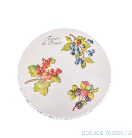 Тортница 32 см н/н &quot;Artigianato ceramico /Лесные ягоды&quot; / 243561