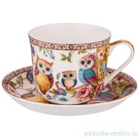 Чайная пара 500 мл 1 шт &quot;owls family&quot; / 229414