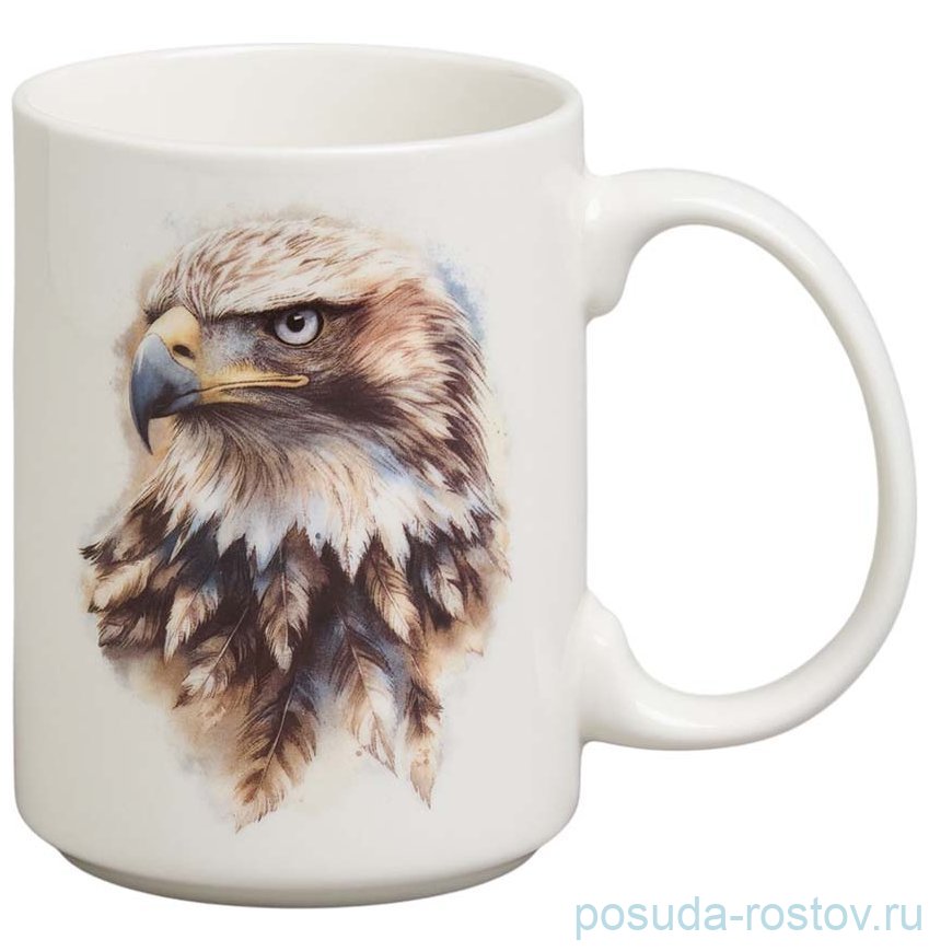 Кружка 500 мл 13,8 х 8,7 х 11,7 см "Орел" / 378425