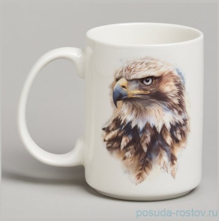 Кружка 500 мл 13,8 х 8,7 х 11,7 см &quot;Орел&quot; / 378425