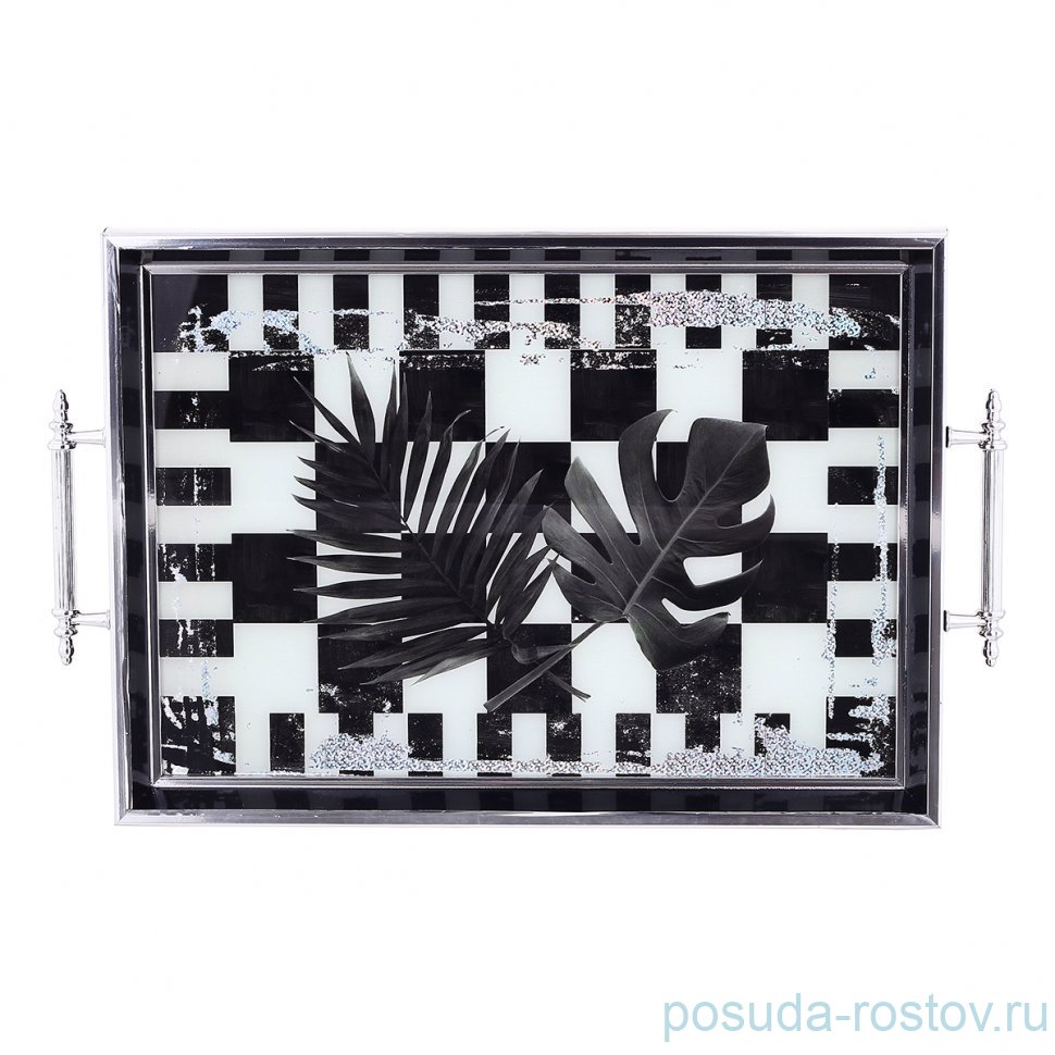 Поднос 31 х 43 см прямоугольный с ручками "Dementia Koleksiyon" / 341565 Поднос 31 х 43 см прямоугольный с ручками "Dementia Koleksiyon" / 341565