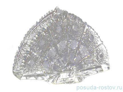 Салфетница 14 см &quot;Glasspo /Хрусталь резной&quot; / 079361