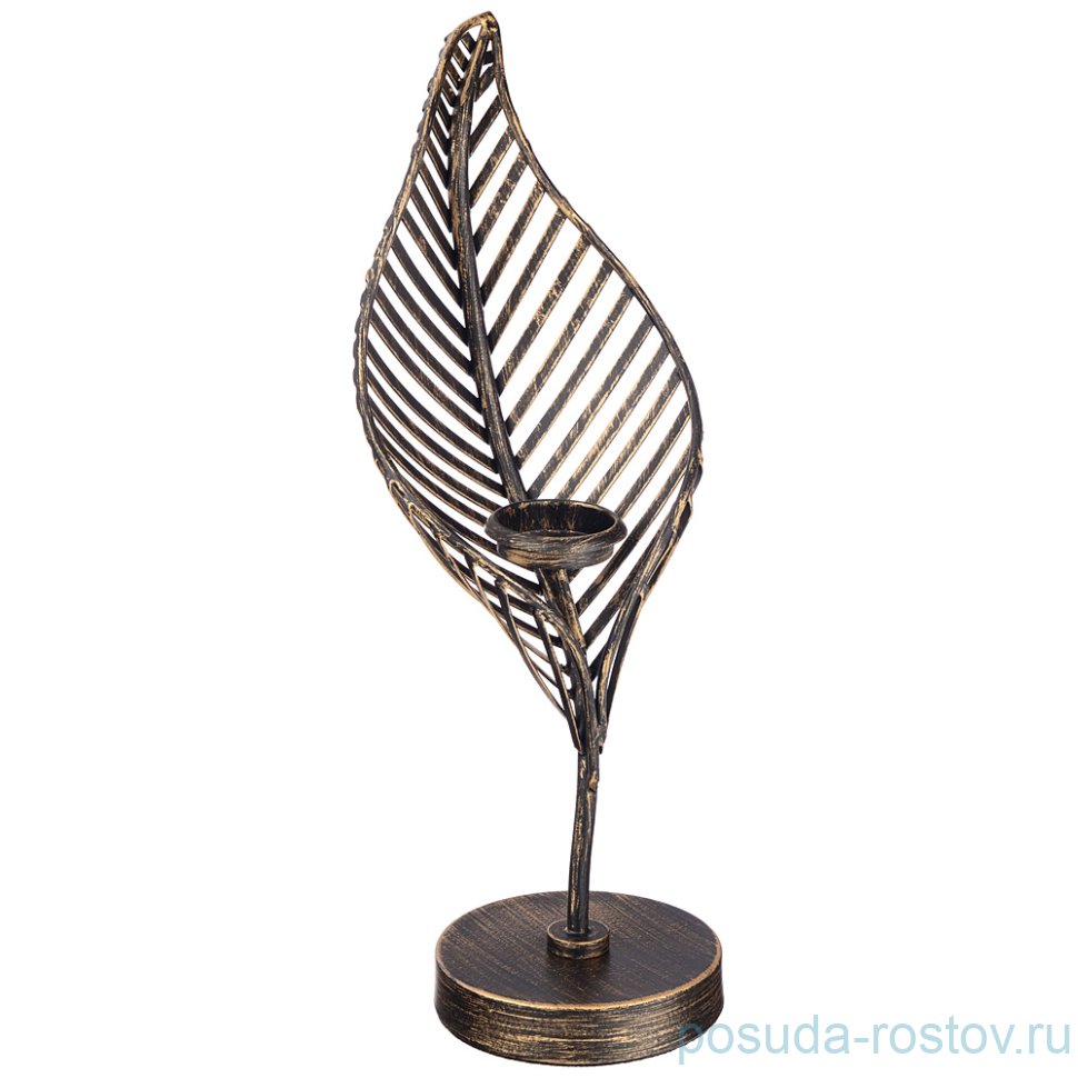 Подсвечник 16 х 16 х 45 см "Флора" / 269648 Подсвечник 16 х 16 х 45 см "Флора" / 269648