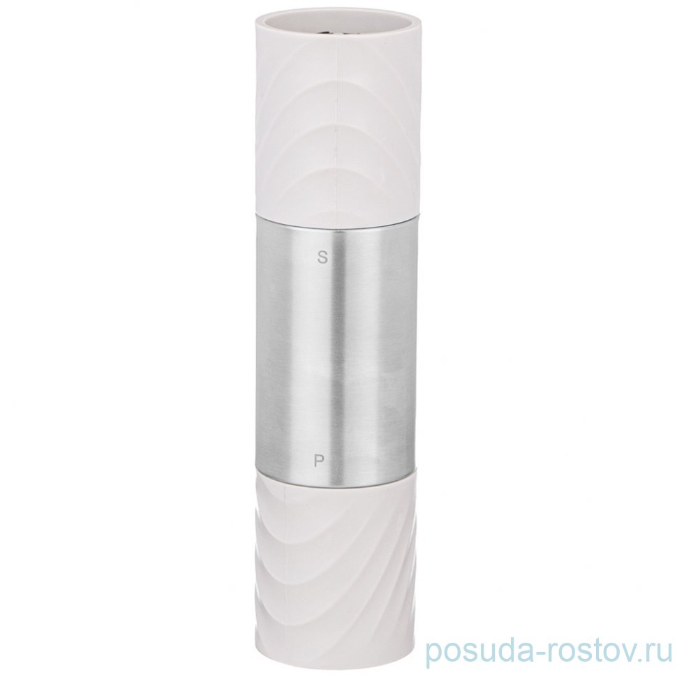 Мельница для соли и перца серая 2 в 1 agness / 346958 Мельница для соли и перца серая 2 в 1 agness / 346958