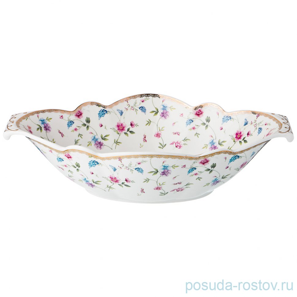 Блюдо 34 х 21,5 х 5 см овальное "Мускари" / 189517