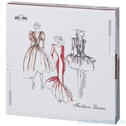 Тарелка 20,5 см 1 шт &quot;Fashion Queen&quot;  / 196761