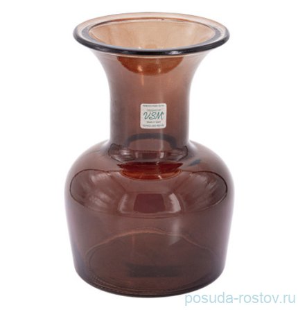 Ваза для цветов 20 см тёмно-коричневая &quot;enea&quot; / 292071