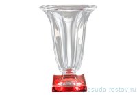 Ваза для цветов 29 см н/н &quot;Магма /Красное дно&quot; / 095676