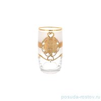 Стаканы для воды 250 мл 6 шт &quot;Идеал /Богемия /Антик золото&quot; AS Crystal / 225787
