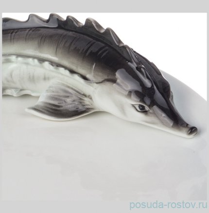 Блюдо 28 х 20 см овальное &quot;Стерлядь&quot; / 227373