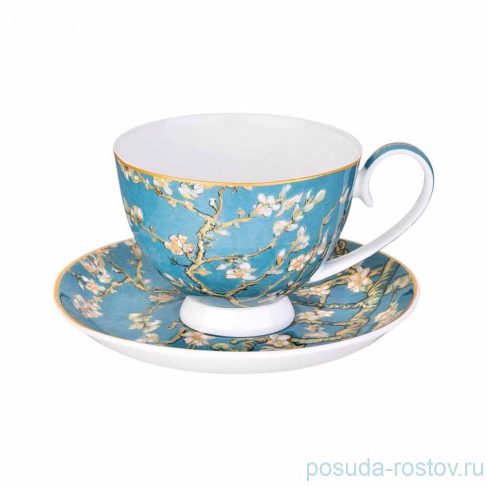 Чайная пара 250 мл "Цветущий миндаль (В. Ван Гог)" / 350101 Чайная пара 250 мл "Цветущий миндаль (В. Ван Гог)" / 350101