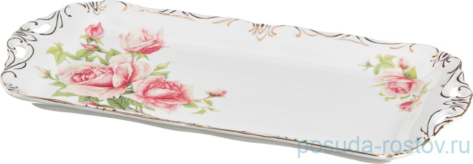 Блюдо 33,5 х 16 х 2 см прямоугольное "Жаклин" / 186472 Блюдо 33,5 х 16 х 2 см прямоугольное "Жаклин" / 186472