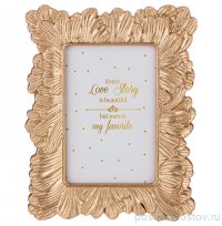 Фоторамка 17,5 х 1,5 х 22 см золото &quot;Ботаника&quot; / 285333