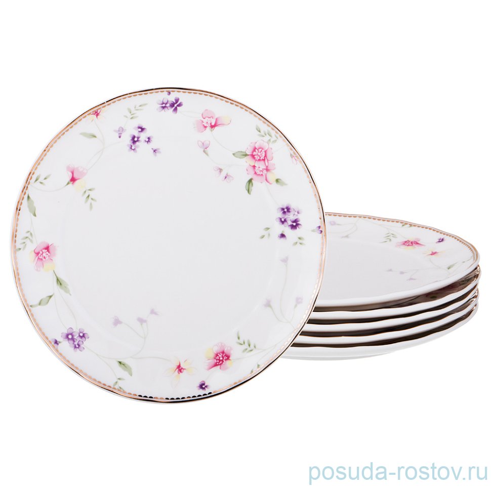 Набор тарелок 19 см 6 шт "Пасадена" / 194078 Набор тарелок 19 см 6 шт "Пасадена" / 194078