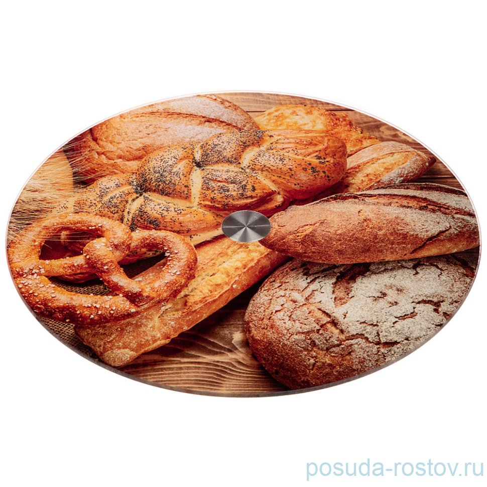 Блюдо 32 х 3 см вращающееся круглое "Хлеб & Булки" / 224884
