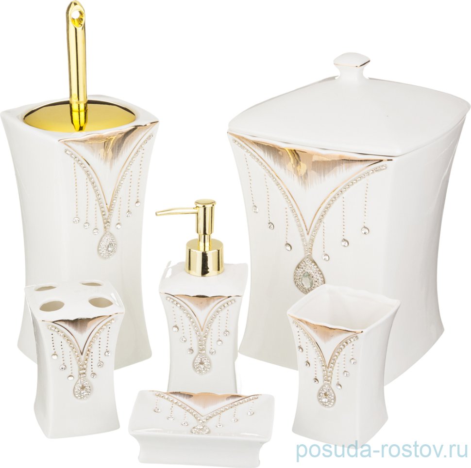 Набор для ванной комнаты 6 предметов "Lefard" / 190992 Набор для ванной комнаты 6 предметов "Lefard" / 190992