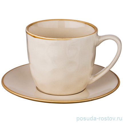 Чайная пара 240 мл 1 шт &quot;Concerto /Кремовый&quot; / 172220