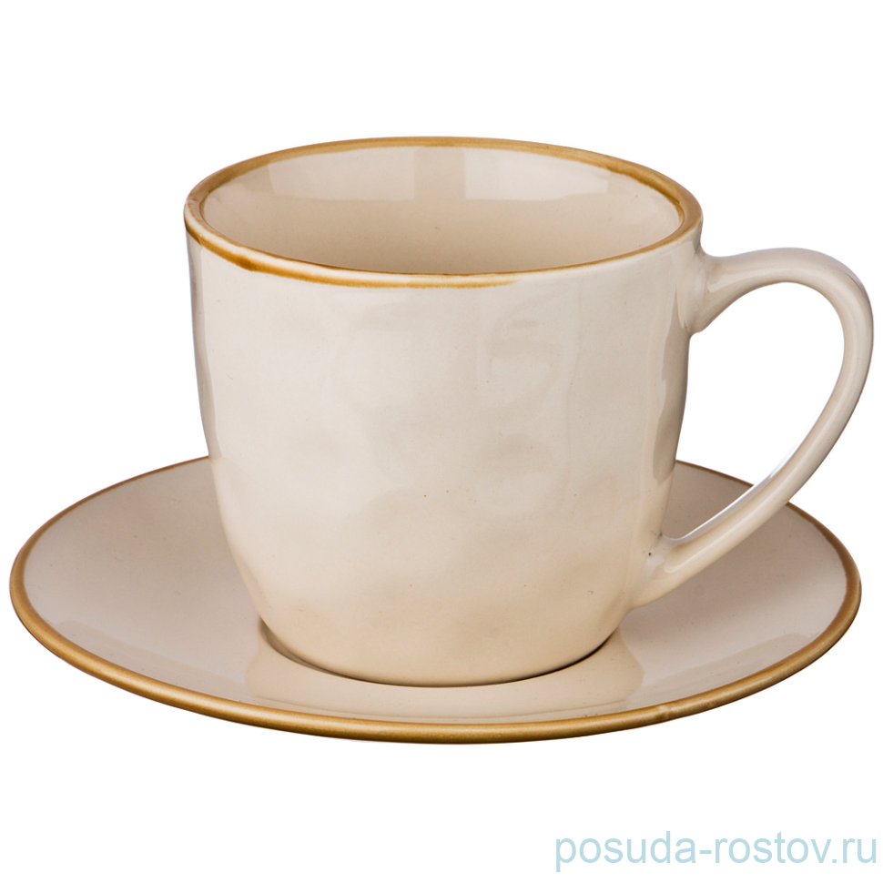 Чайная пара 240 мл 1 шт "Concerto /Кремовый" / 172220 Чайная пара 240 мл 1 шт "Concerto /Кремовый" / 172220