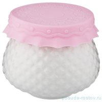 Емкость для меда/варенья 300 мл с силиконовой крышкой &quot;диаманд&quot; / 198651