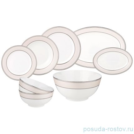 Столовый сервиз на 6 персон 23 предмета (без супника) &quot;Infinity&quot; / 275482