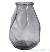 Ваза для цветов 35 см серая &quot;origami&quot; (инд.упаковка) / 292085