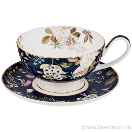 Чайная пара 400 мл 1 шт &quot;Belle /Кобальт&quot; / 195109