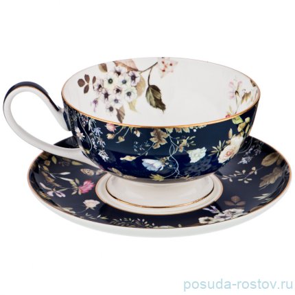 Чайная пара 400 мл 1 шт &quot;Belle /Кобальт&quot; / 195109