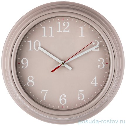 Часы настенные 31 см кварцевые серые &quot;LOVELY HOME&quot; / 197427