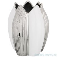 Ваза для цветов 21 см декоративная &quot;Серебряная коллекция&quot; / 193066