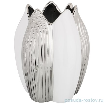 Ваза для цветов 21 см декоративная &quot;Серебряная коллекция&quot; / 193066