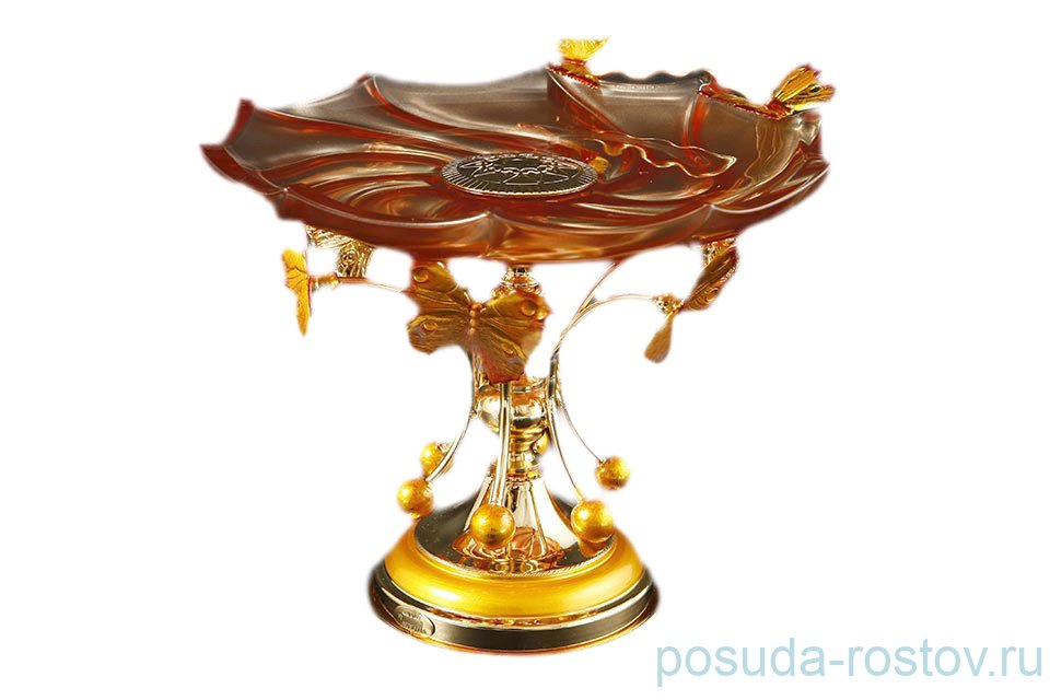 Тортница 20,5 см н/н "Розаперла /Вики /Бабочки" / 164774