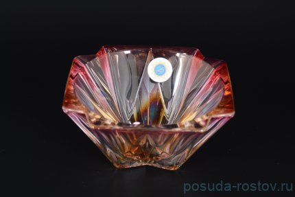 Ваза для конфет 14,5 см &quot;Метрополитэн /Янтарно-красная&quot; R-G / 114733