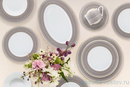 Чайный сервиз на 12 персон 40 предметов &quot;Мокко&quot; / 337468