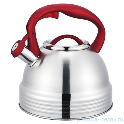 Чайник 2,8 л со свистком индукционное капсульное дно &quot;agness&quot; / 196308