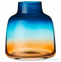 Ваза для цветов 15 см &quot;leona blue amber&quot; / 280601