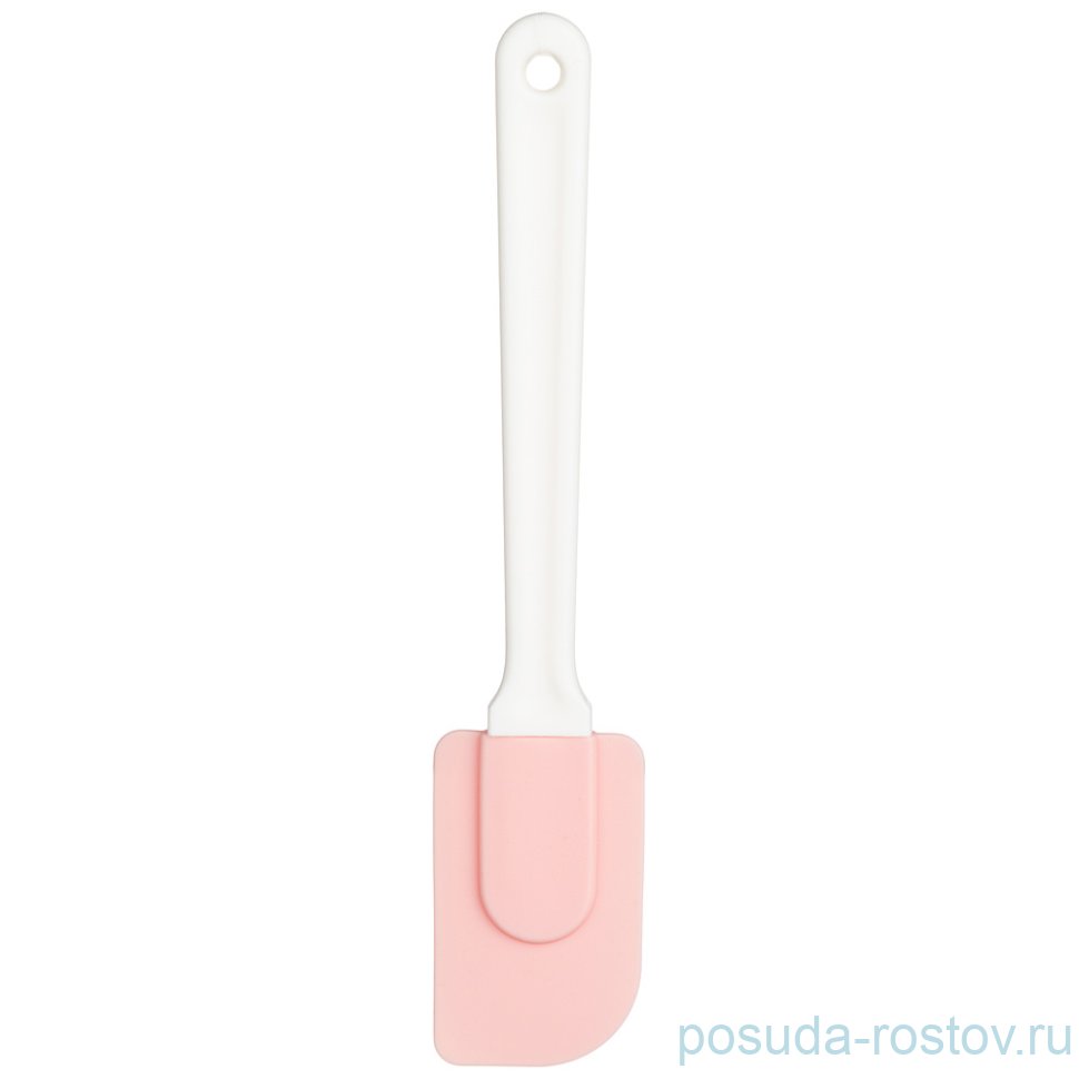 Лопатка 25 см силиконовая /розовая / 272204