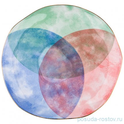 Набор тарелок 26 см 6 шт &quot;Парадиз /Отводка золото&quot; / 187513